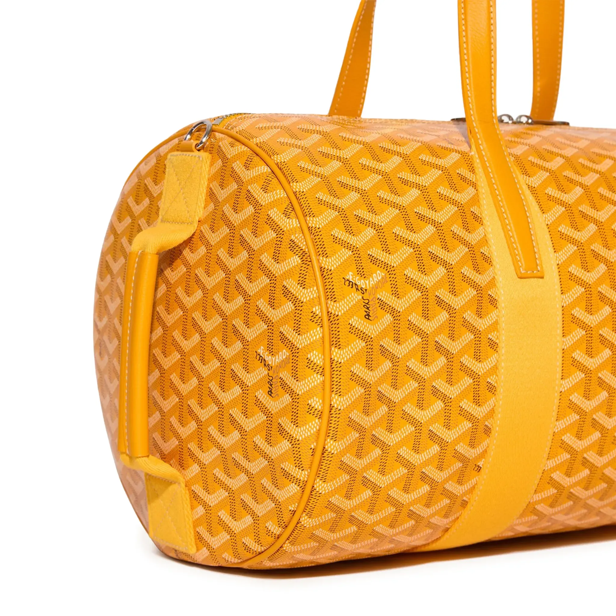 Goyard Barrel 40 Sports Bag Yellow