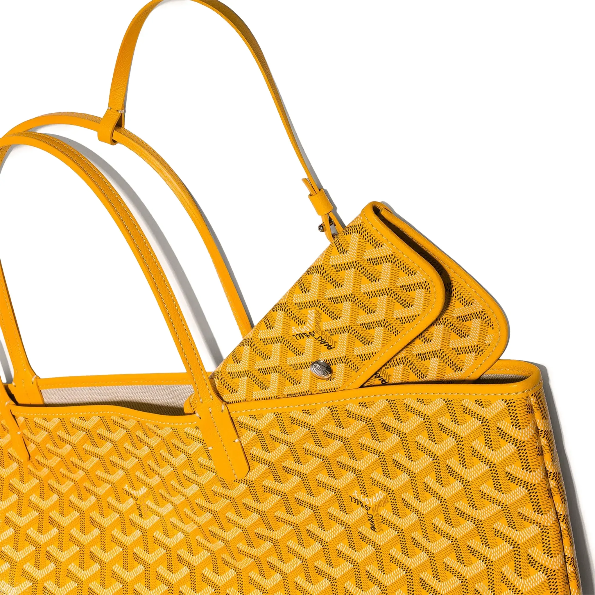 Goyard Saint Louis GM Tote Bag Yellow