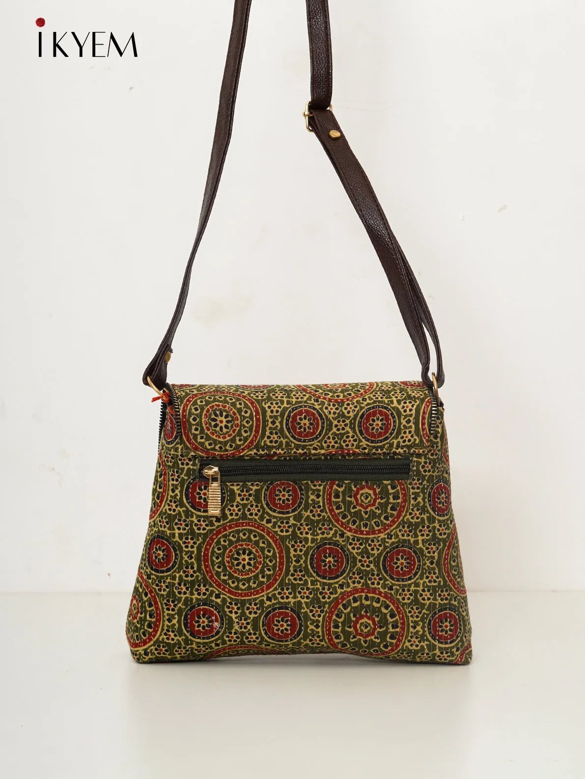 Green - Ajrakh HandBags