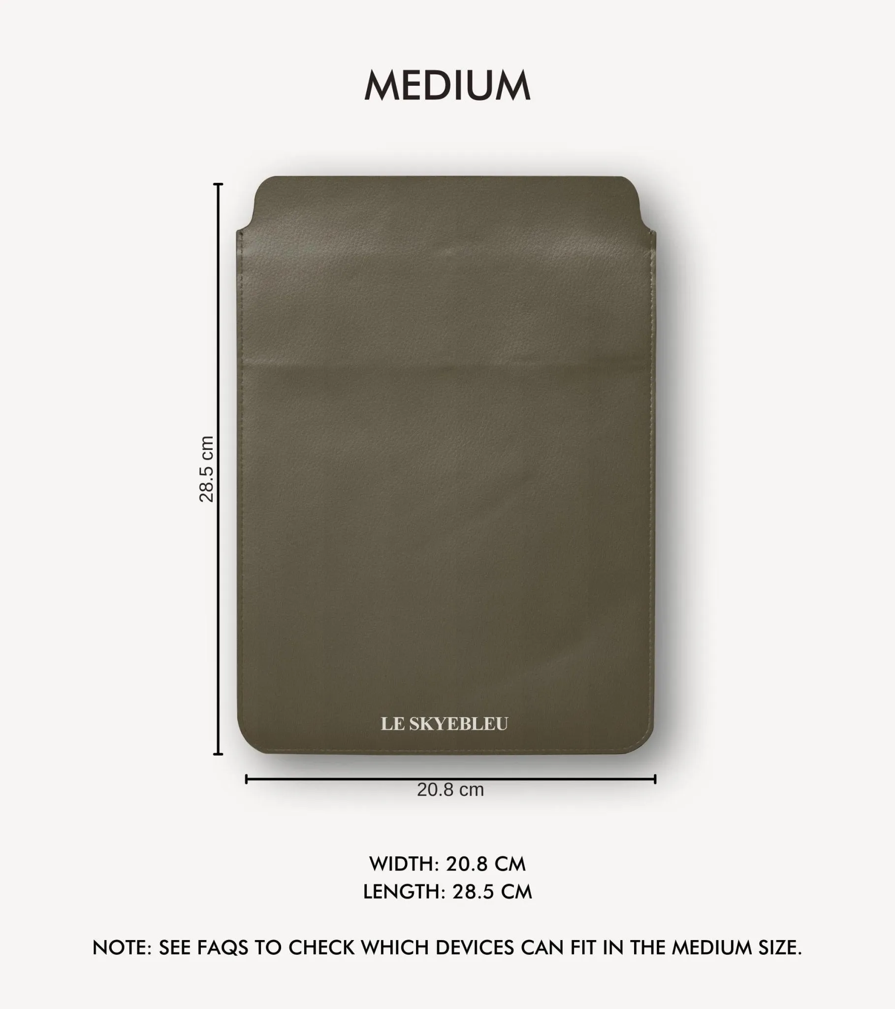 Khaki Green - Laptop & iPad Sleeve