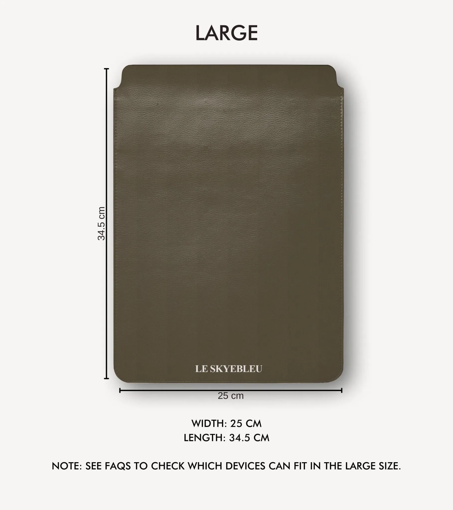 Khaki Green - Laptop & iPad Sleeve