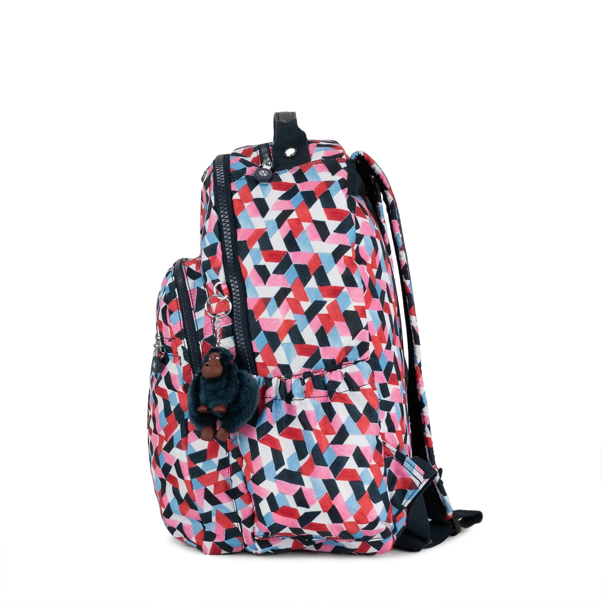 Kipling Seoul Go Large Printed Laptop 15" Backpack Forever Tiles 1