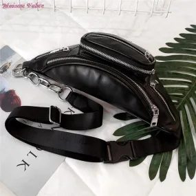 Leather Crossbody Bags Fashion High-capacity