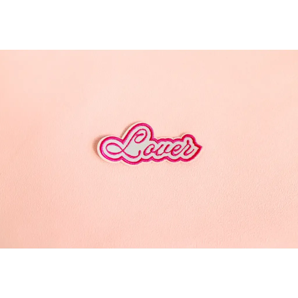 Lover Iron-on Patch