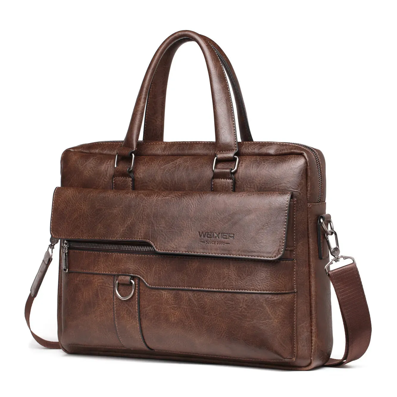 Men Briefcase Bag High Quality Business Famous Brand PU Leather Shoulder Messenger Bags