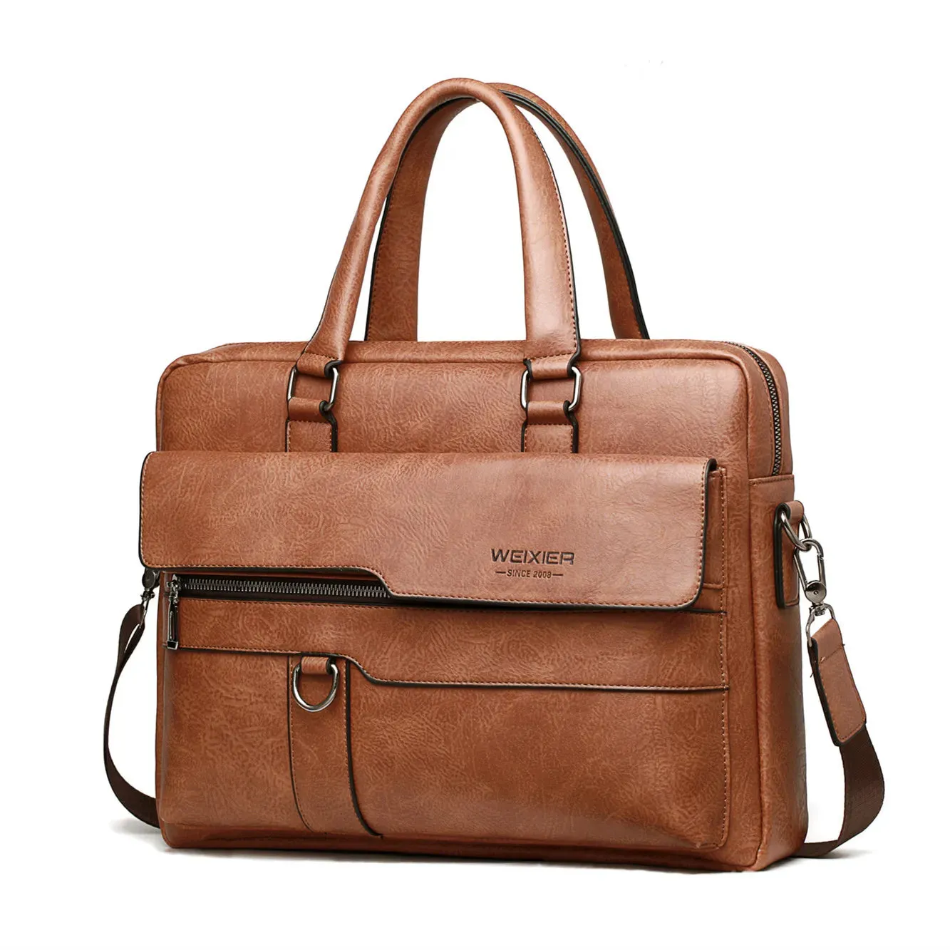 Men Briefcase Bag High Quality Business Famous Brand PU Leather Shoulder Messenger Bags