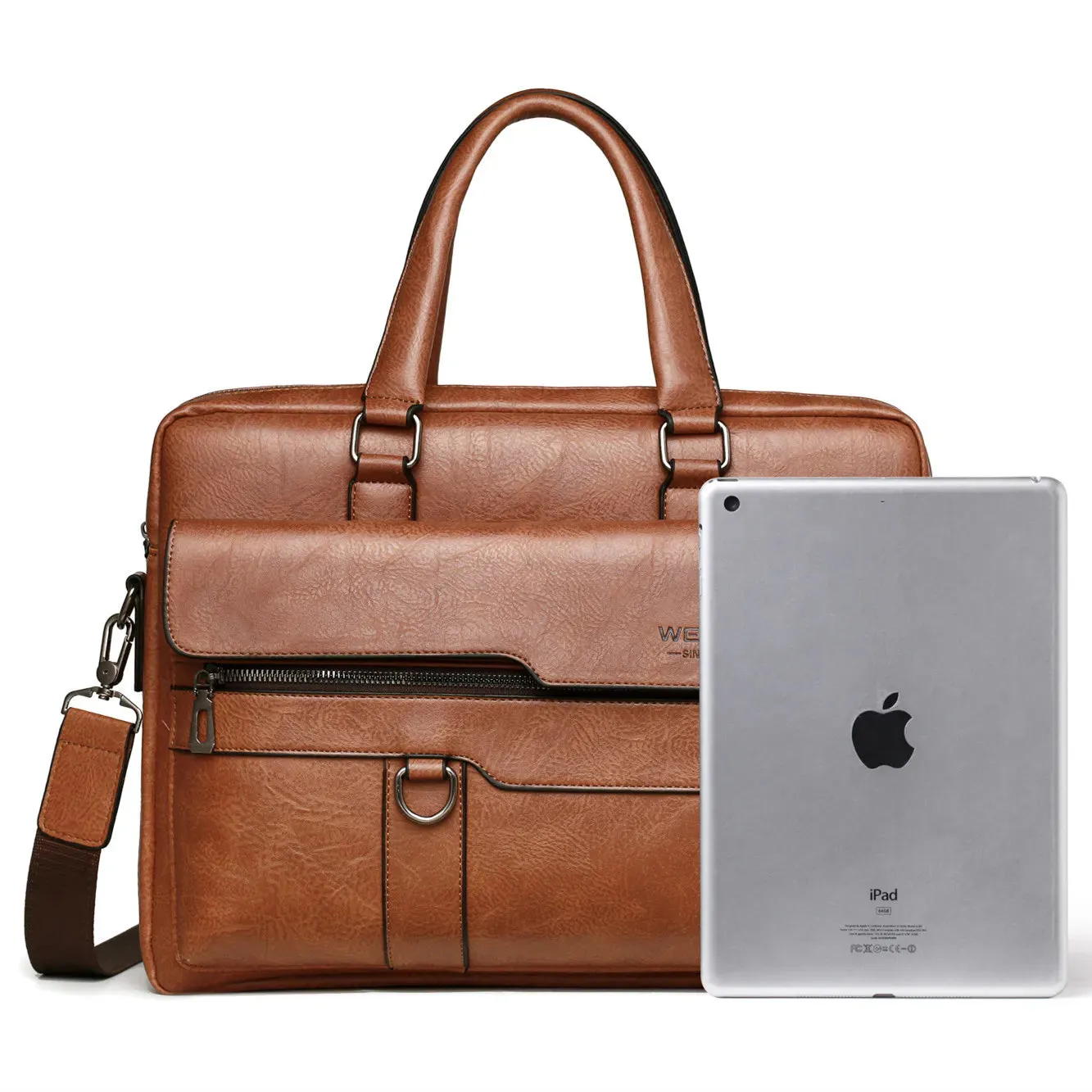Men Briefcase Bag High Quality Business Famous Brand PU Leather Shoulder Messenger Bags