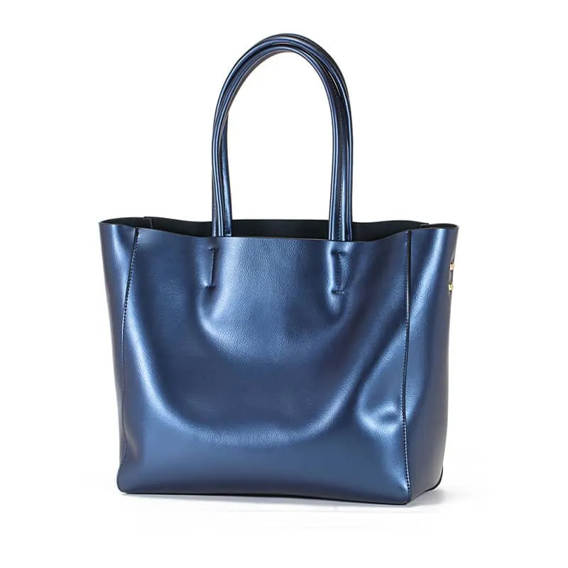 Metallic Fashion Shoulder Bag PU Tote Bag
