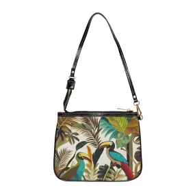 Miniaday Designs Small Shoulder Bag Tropical Toucan Multicolor