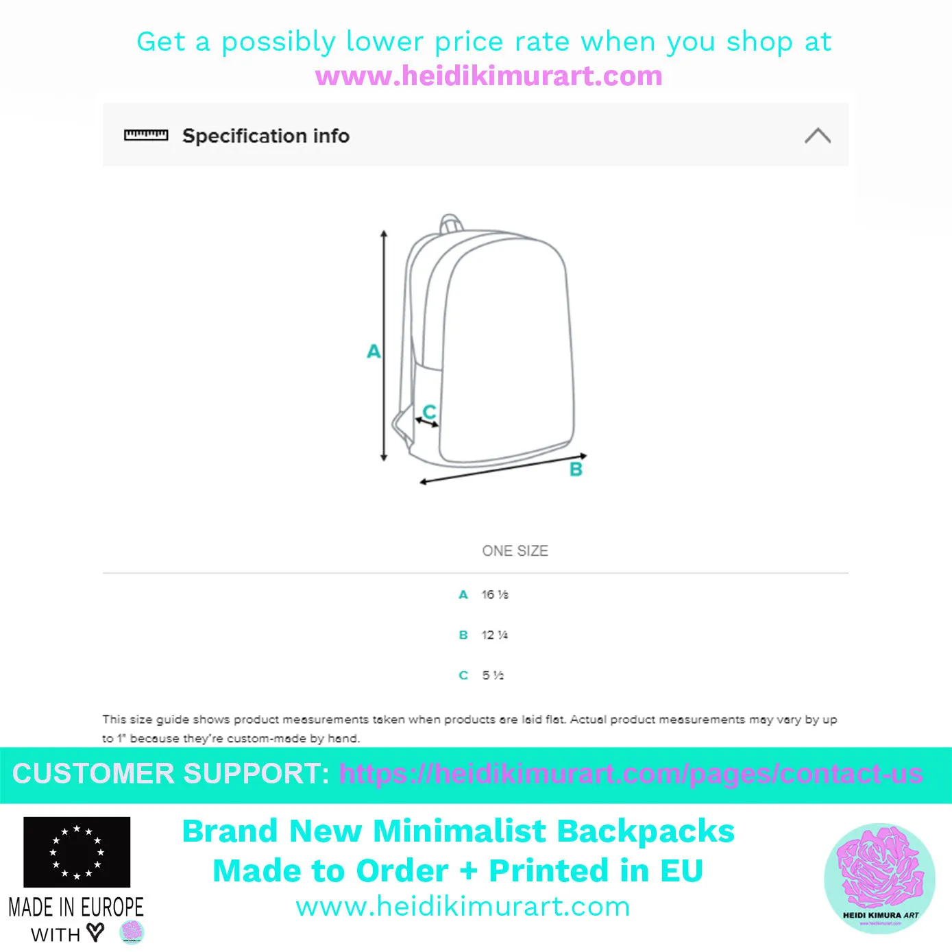 Modern Black White Zebra Animal Print Laptop Computer Tablet Minimalist Backpack- Made in EU