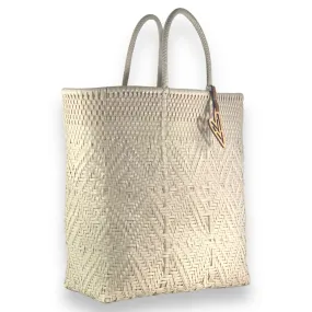Monochrome Ivory Totes