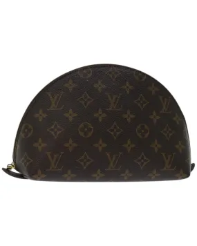 Monogram Trousse Demi Ronde Cosmetic Pouch by Louis Vuitton