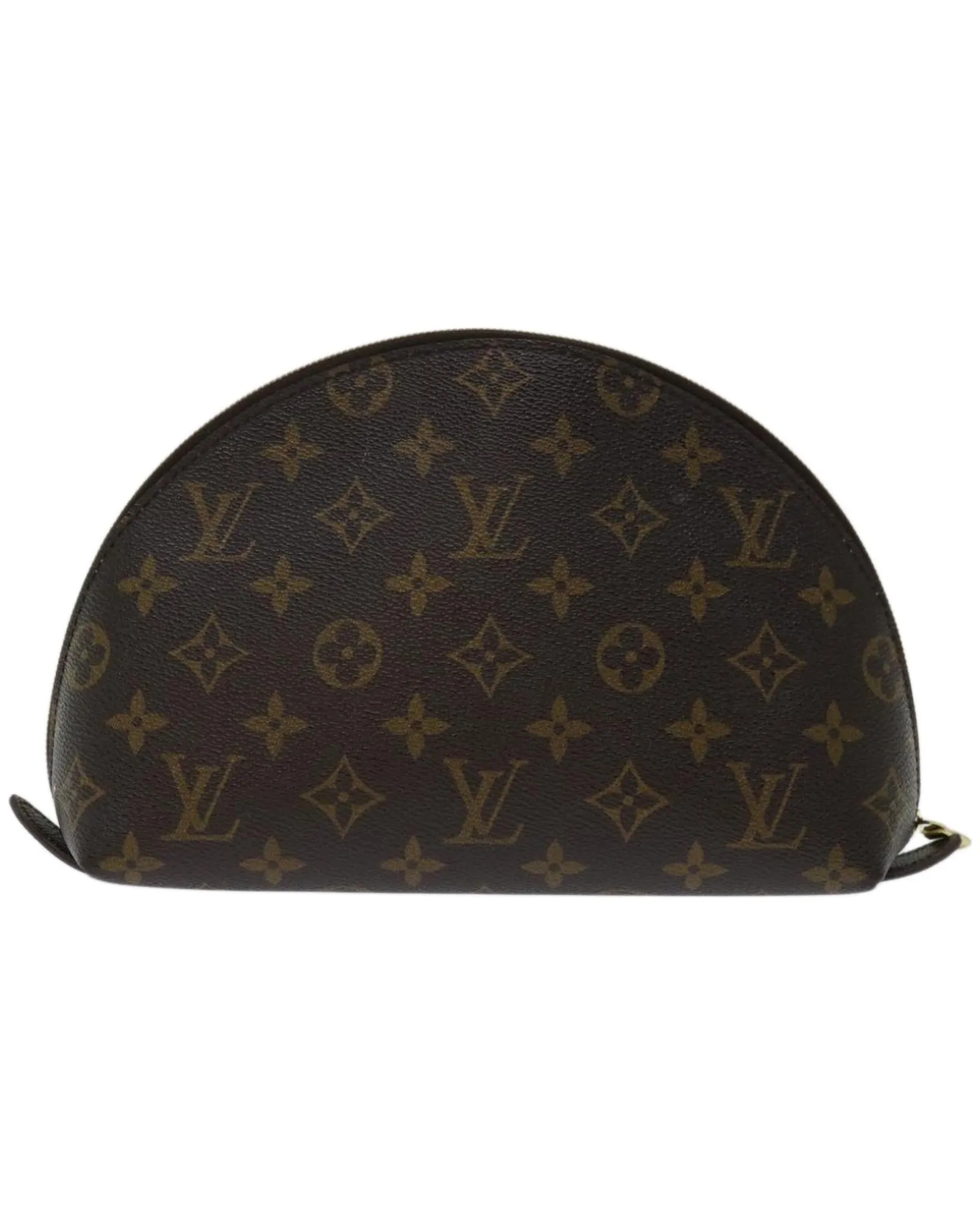 Monogram Trousse Demi Ronde Cosmetic Pouch by Louis Vuitton