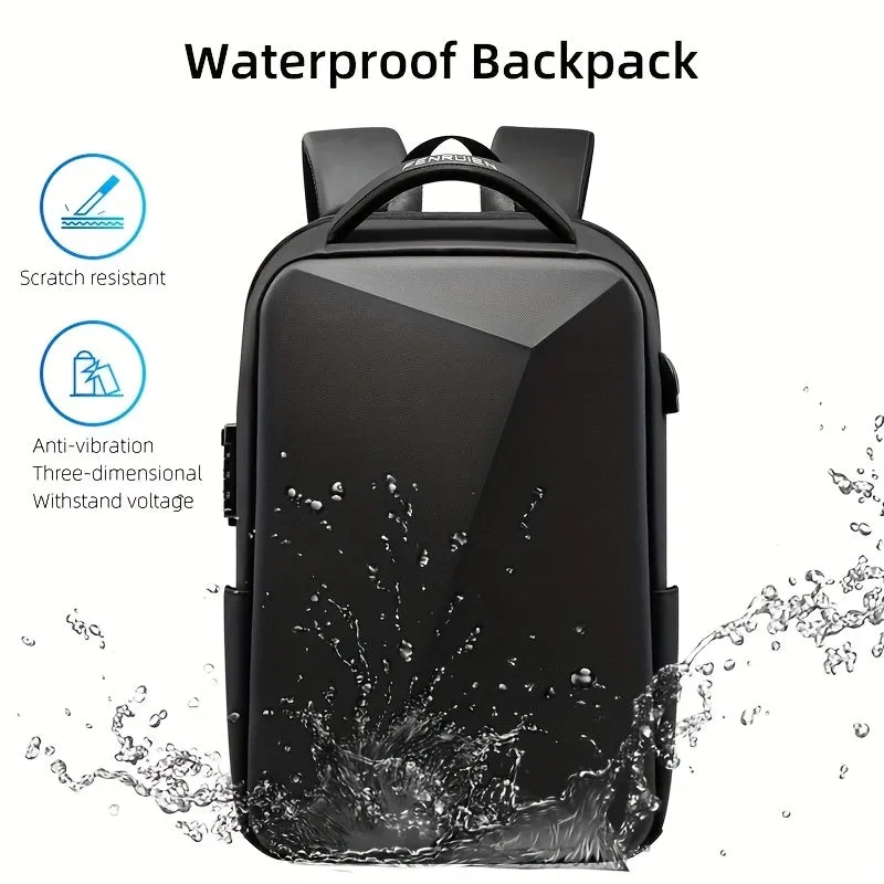 Multifunctional Laptop Backpack with USB Port and Password Lock