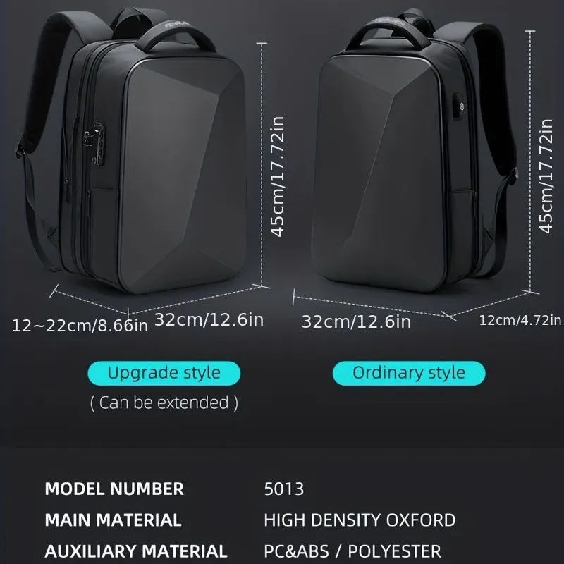 Multifunctional Laptop Backpack with USB Port and Password Lock