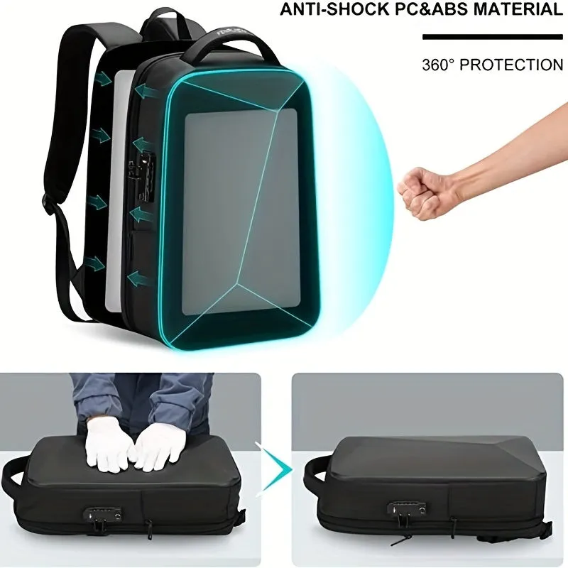 Multifunctional Laptop Backpack with USB Port and Password Lock