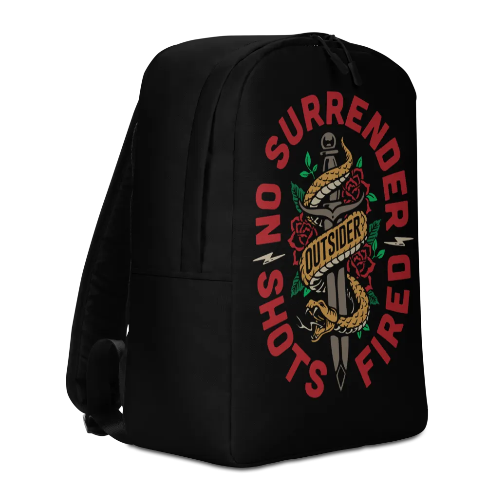 No Surrender Minimalist Backpack