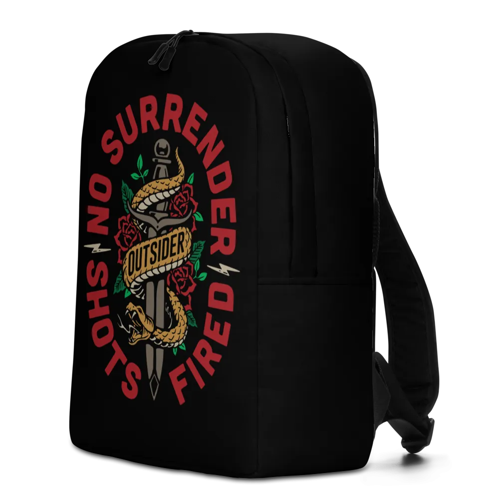 No Surrender Minimalist Backpack