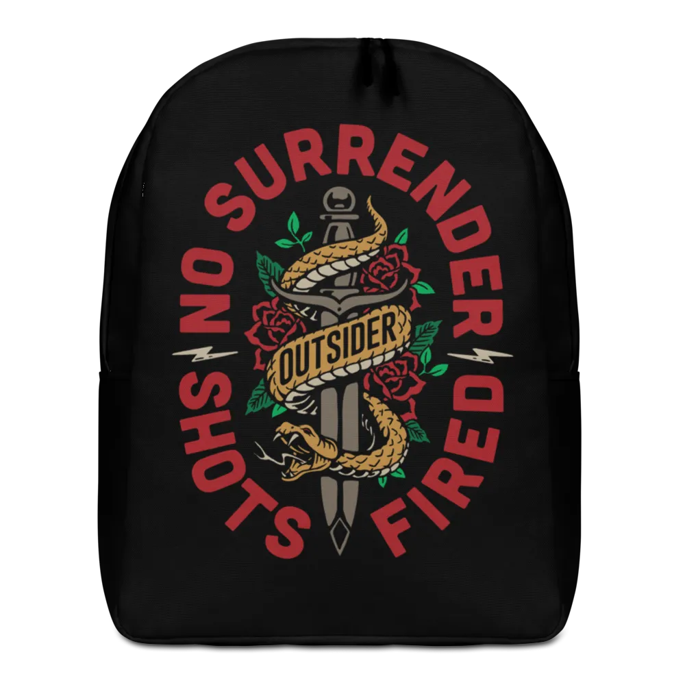 No Surrender Minimalist Backpack