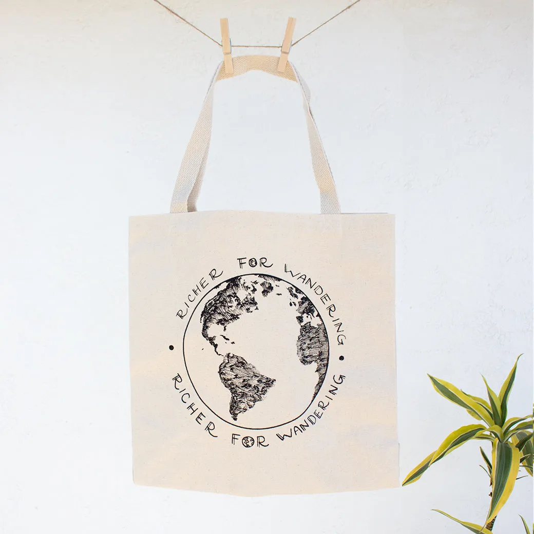 Penguin Tour Group  | Globe Canvas Tote