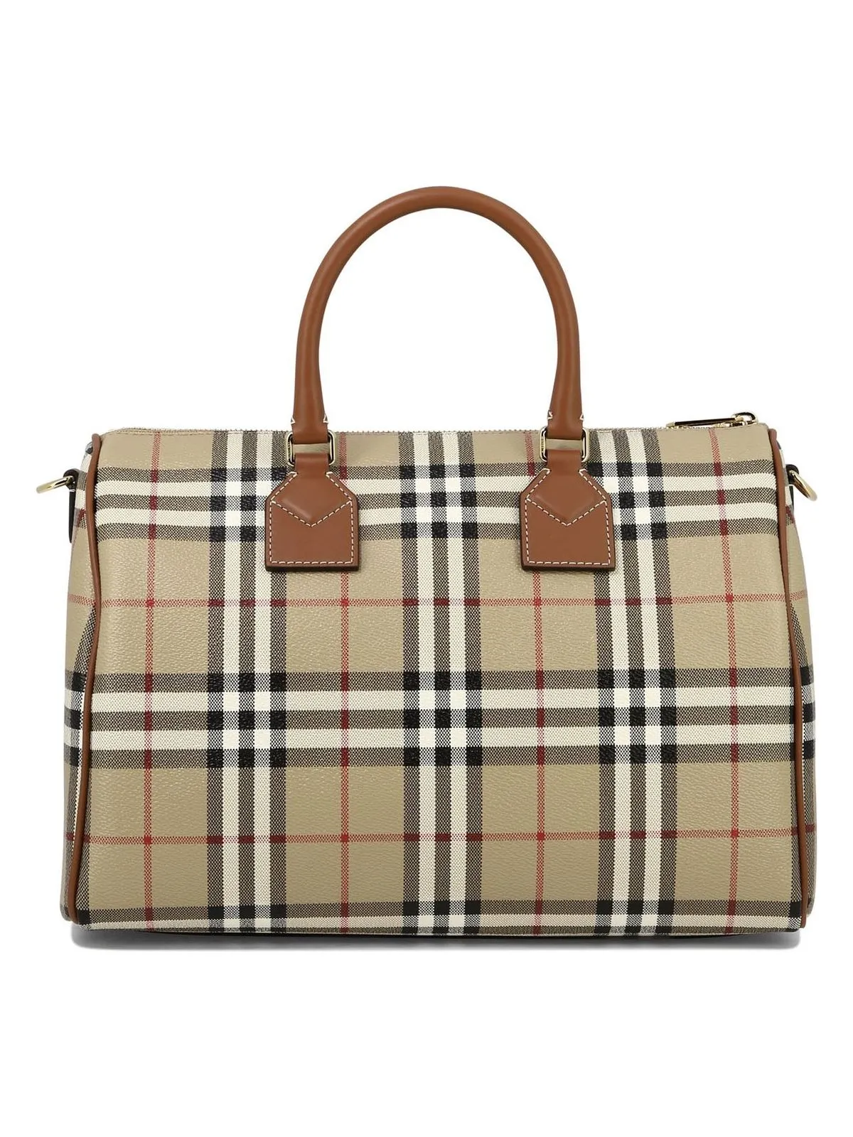 "BOWLING MEDIUM" CHECK HANDBAG