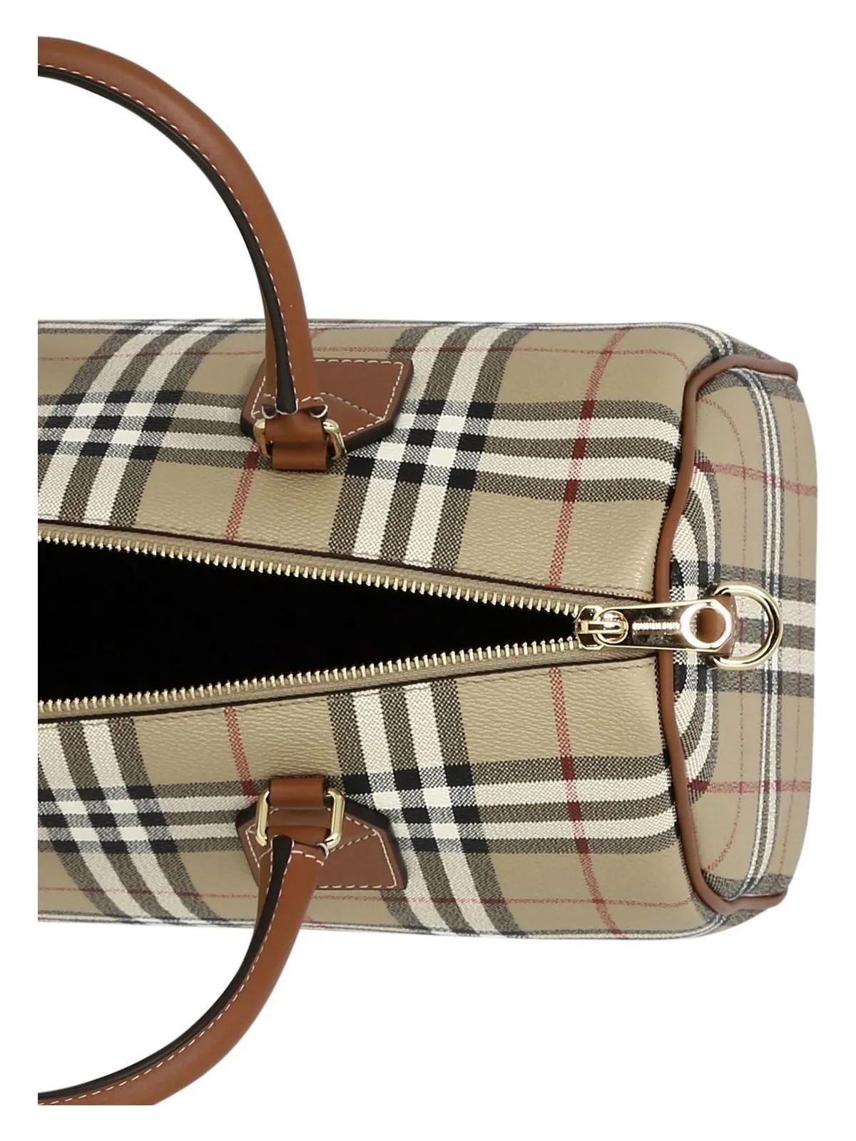 "BOWLING MEDIUM" CHECK HANDBAG