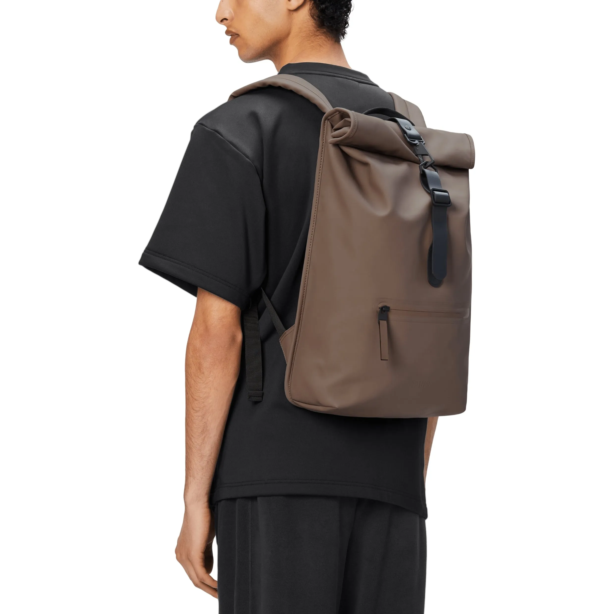 Rains Rolltop Rucksack in Shade