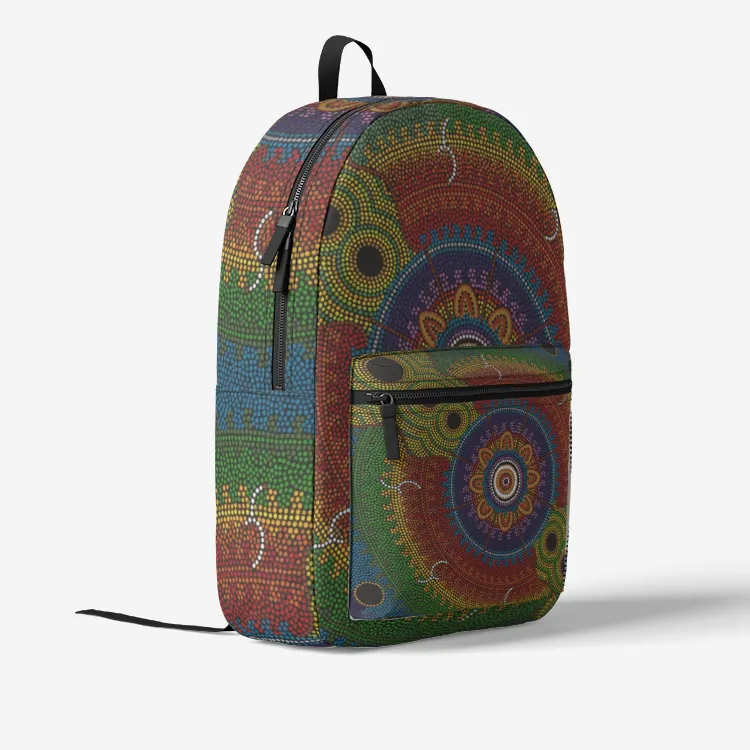 Retro Colorful Indigenous design Backpack