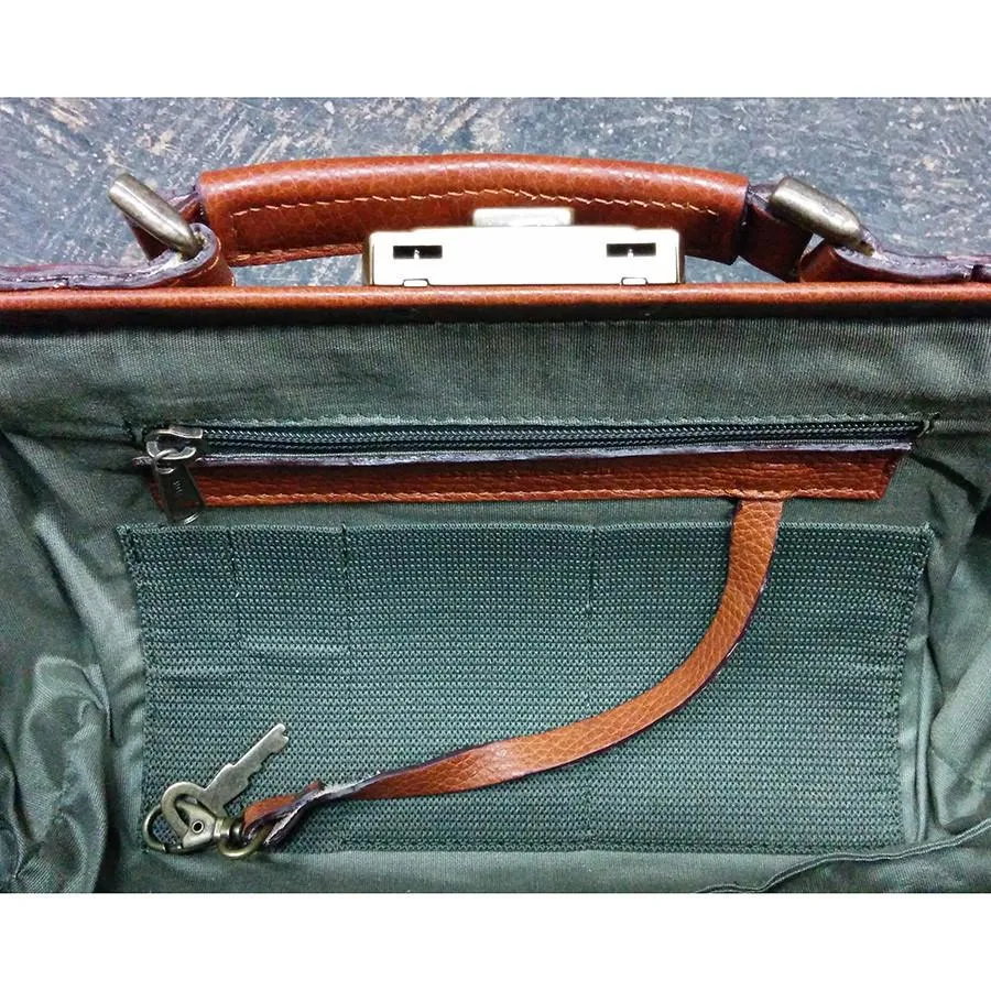 Ruitertassen Soft 4100 Leather Doctor's Bag, Brown