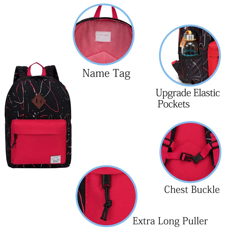 Stylish 15'' Lightweight Backpack for Kids