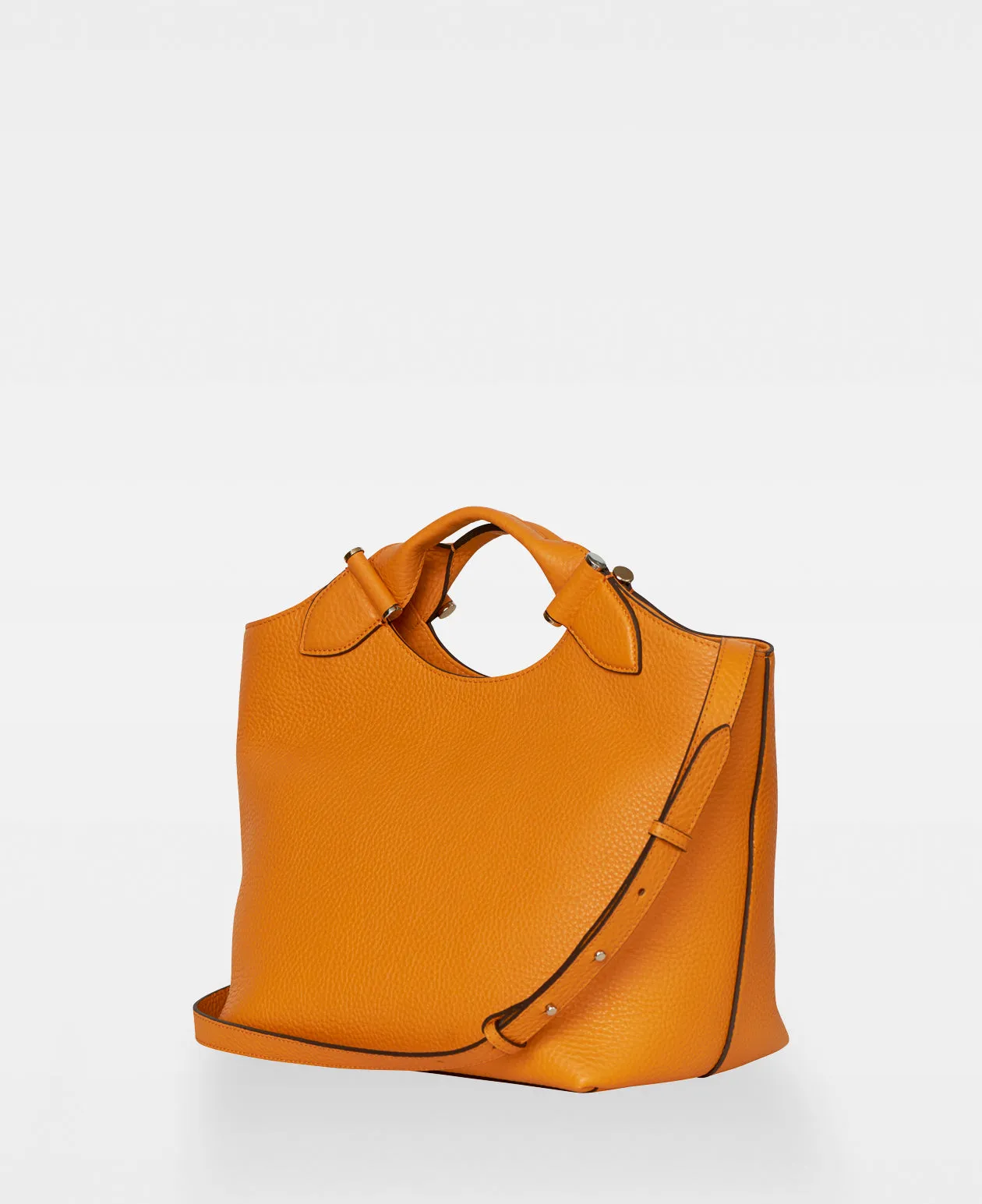 TEDDY tote - Apricot Orange