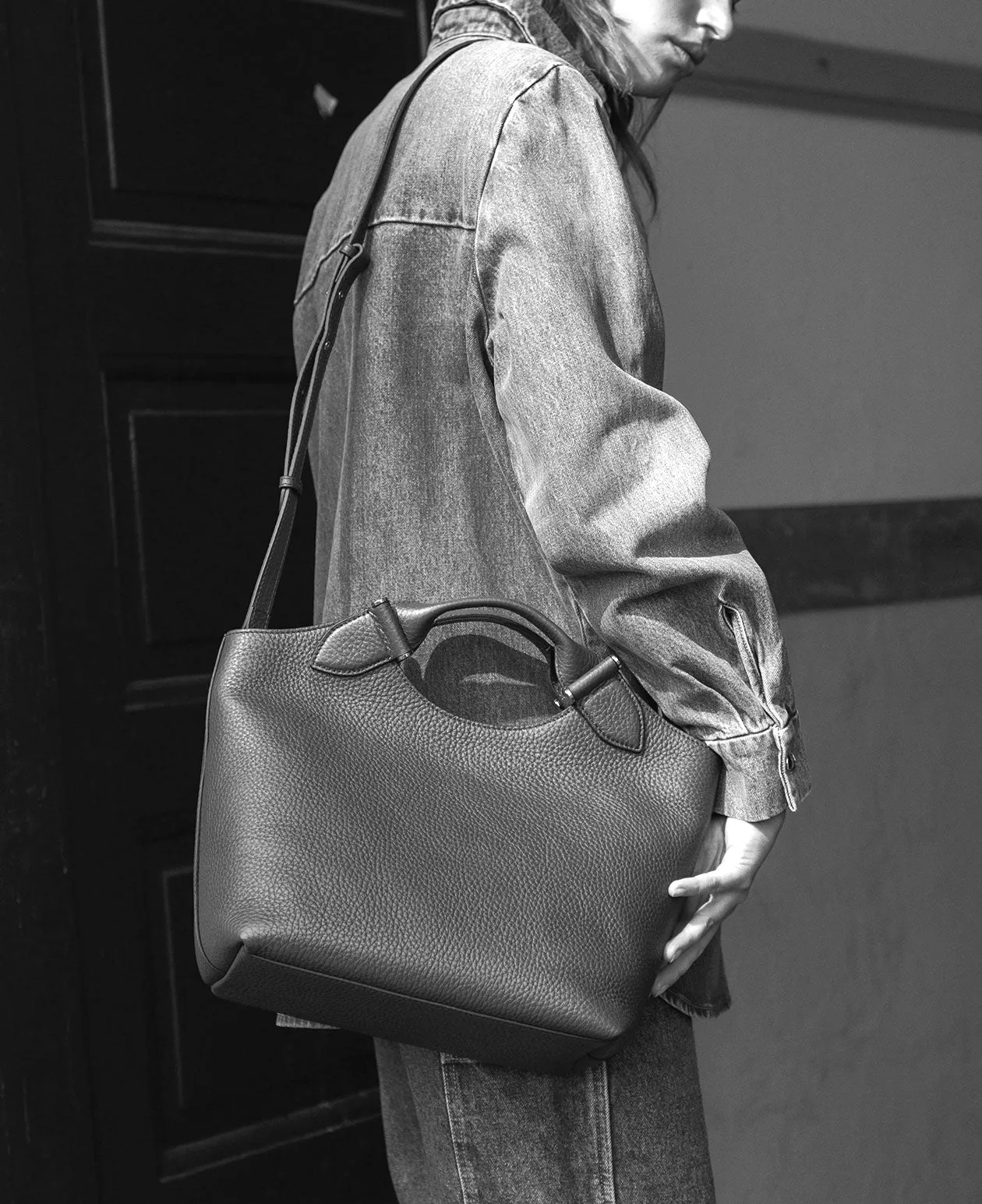 TEDDY tote - Apricot Orange