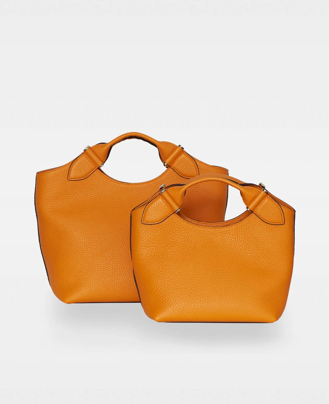 TEDDY tote - Apricot Orange