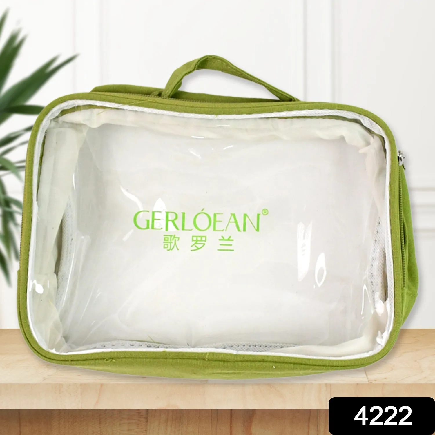 Transparent Zipper Pouch Big Size 1 Pc