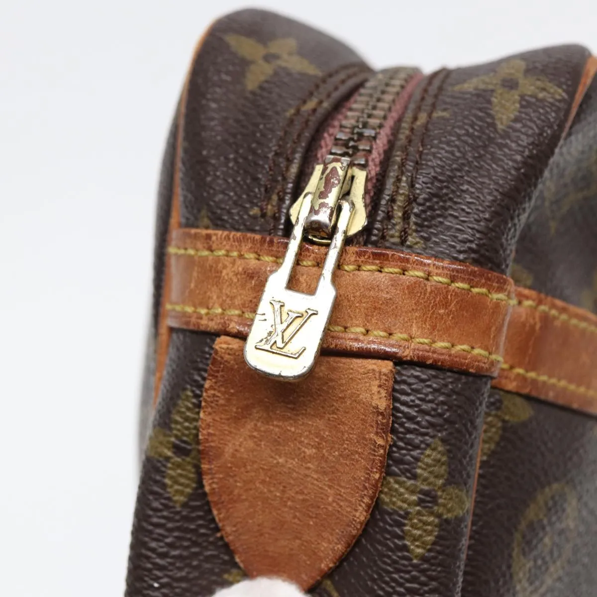 Trendy Inspired Louis Vuitton Monogram Compiegne 28 Clutch Bag M51845 Lv Auth 88002
