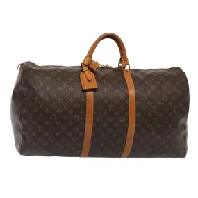 Trendy Inspired Louis Vuitton Monogram Keepall 60 Boston Bag M41422 Lv Auth 84971