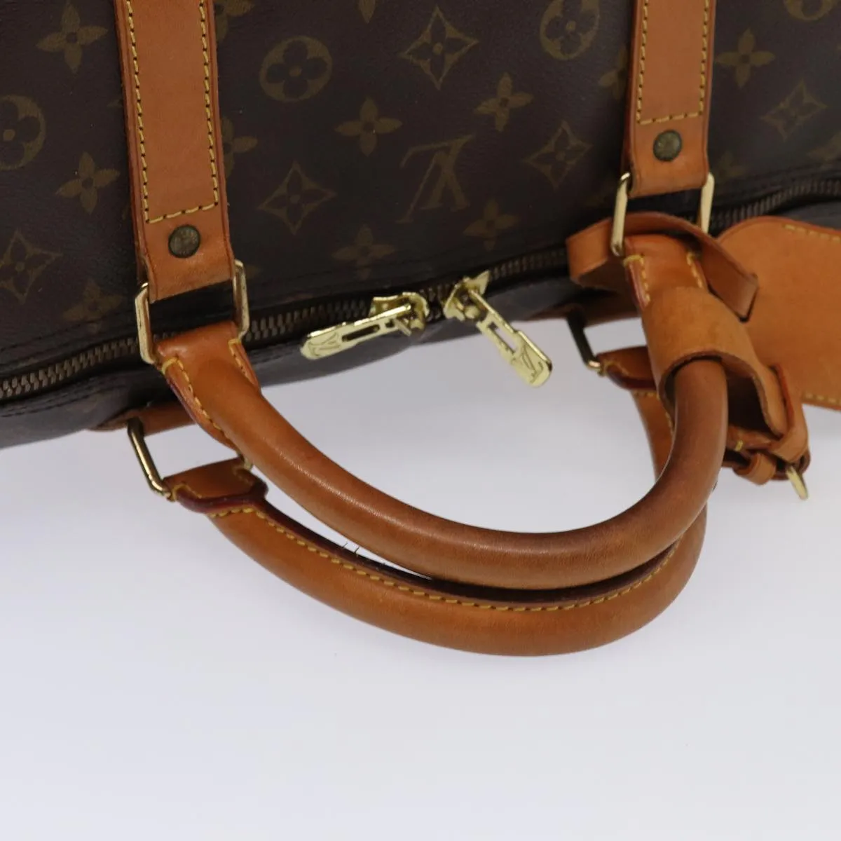 Trendy Inspired Louis Vuitton Monogram Keepall 60 Boston Bag M41422 Lv Auth 84971