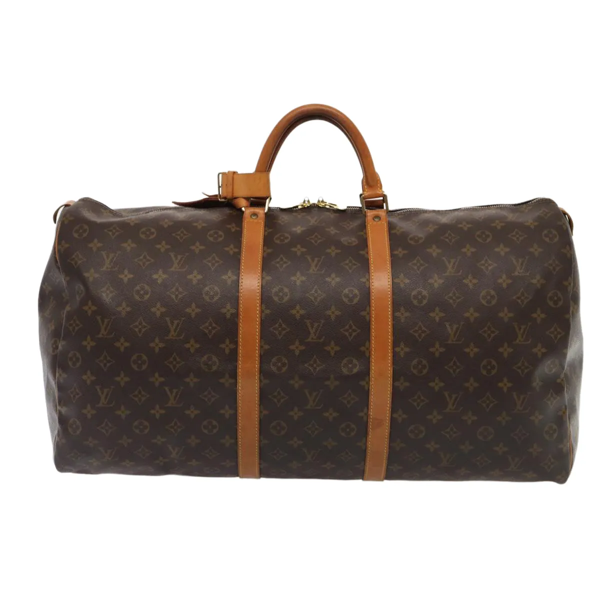 Trendy Inspired Louis Vuitton Monogram Keepall 60 Boston Bag M41422 Lv Auth 84971