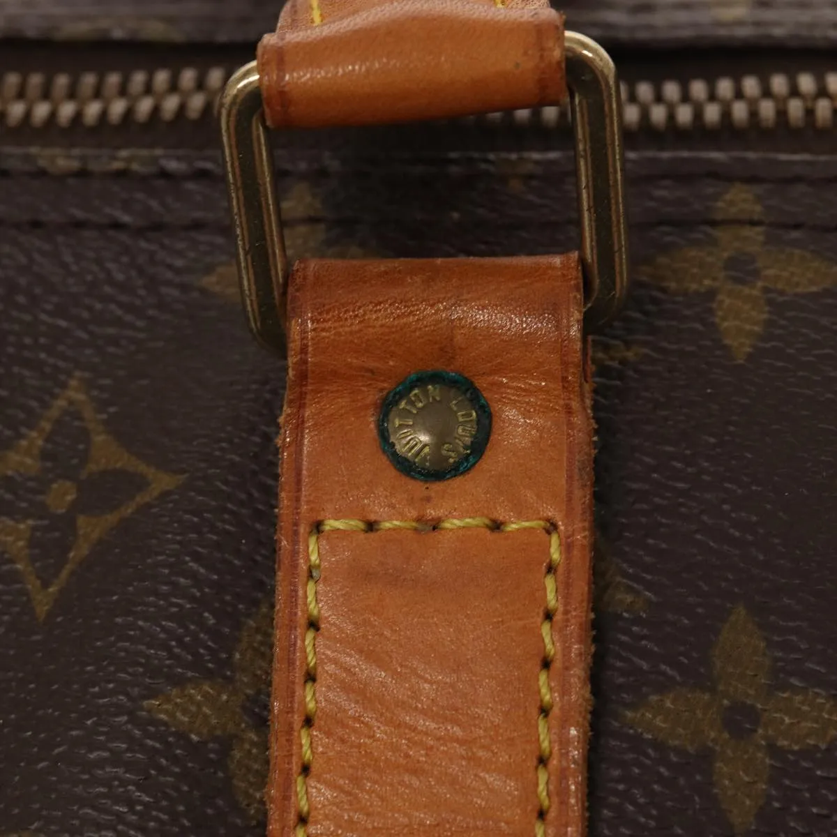 Trendy Inspired Louis Vuitton Monogram Keepall 60 Boston Bag M41422 Lv Auth 84971
