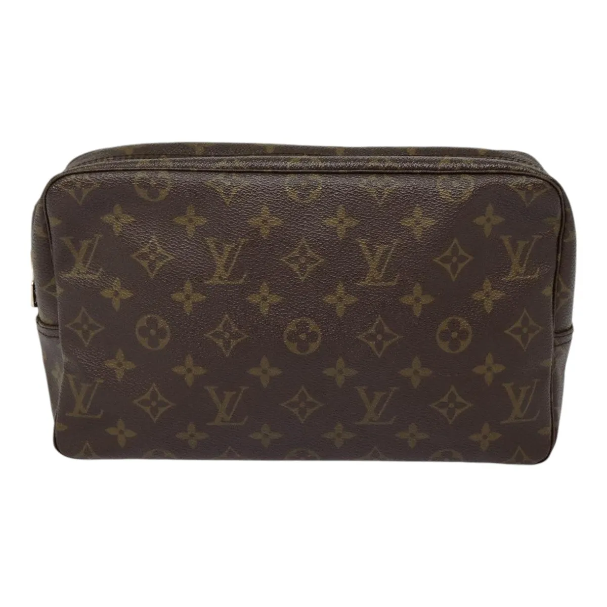Trendy Inspired Louis Vuitton Monogram Trousse Toilette 28 Clutch Bag M47522 Lv Auth Bs17277