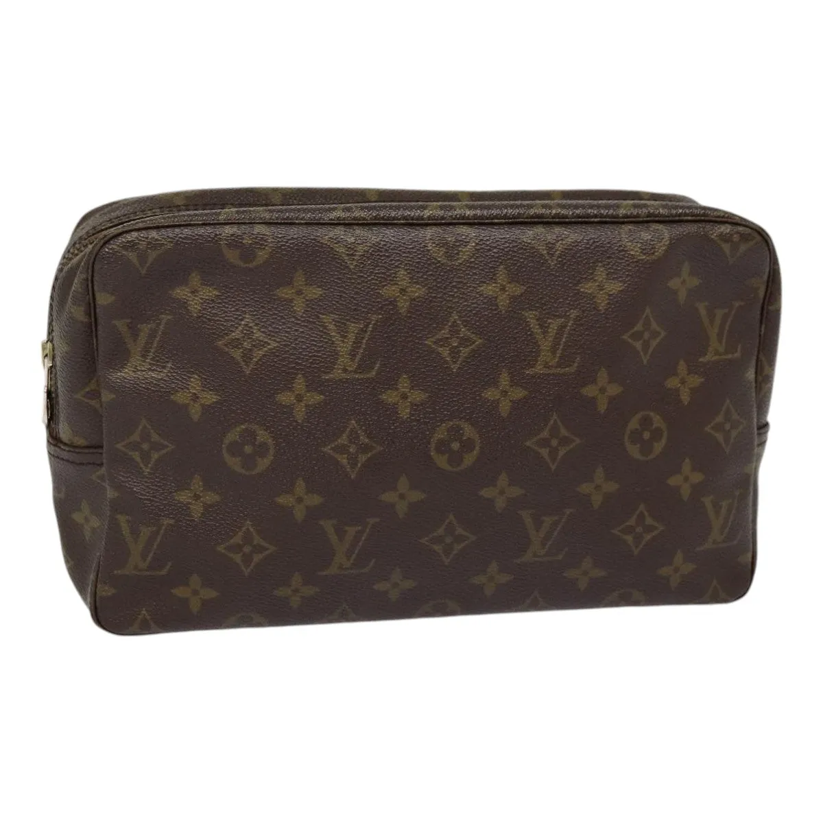 Trendy Inspired Louis Vuitton Monogram Trousse Toilette 28 Clutch Bag M47522 Lv Auth Bs17277