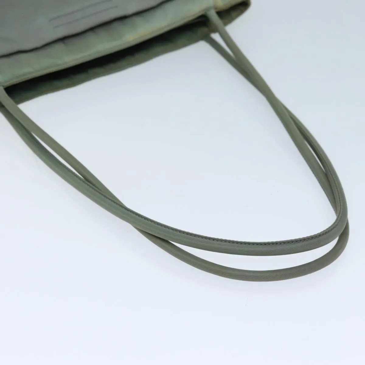 Trendy Inspired Prada Tote Bag Nylon Khaki Auth 73155