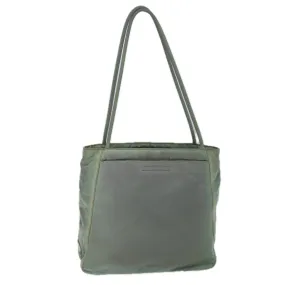 Trendy Inspired Prada Tote Bag Nylon Khaki Auth 73155