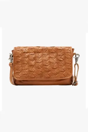 Unmade Copenhagen - MANDI Cross Body Leather Bag - Cognac
