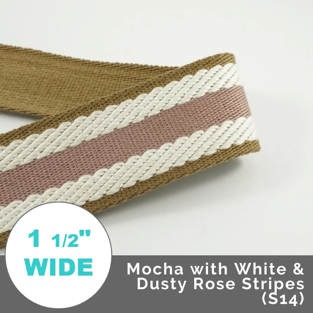 Varsity Stripes 1 1/2" (38mm) Wide (Per 1 Yard)