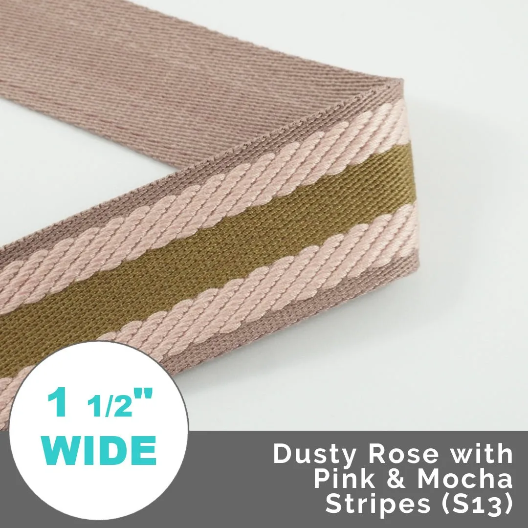 Varsity Stripes 1 1/2" (38mm) Wide (Per 1 Yard)