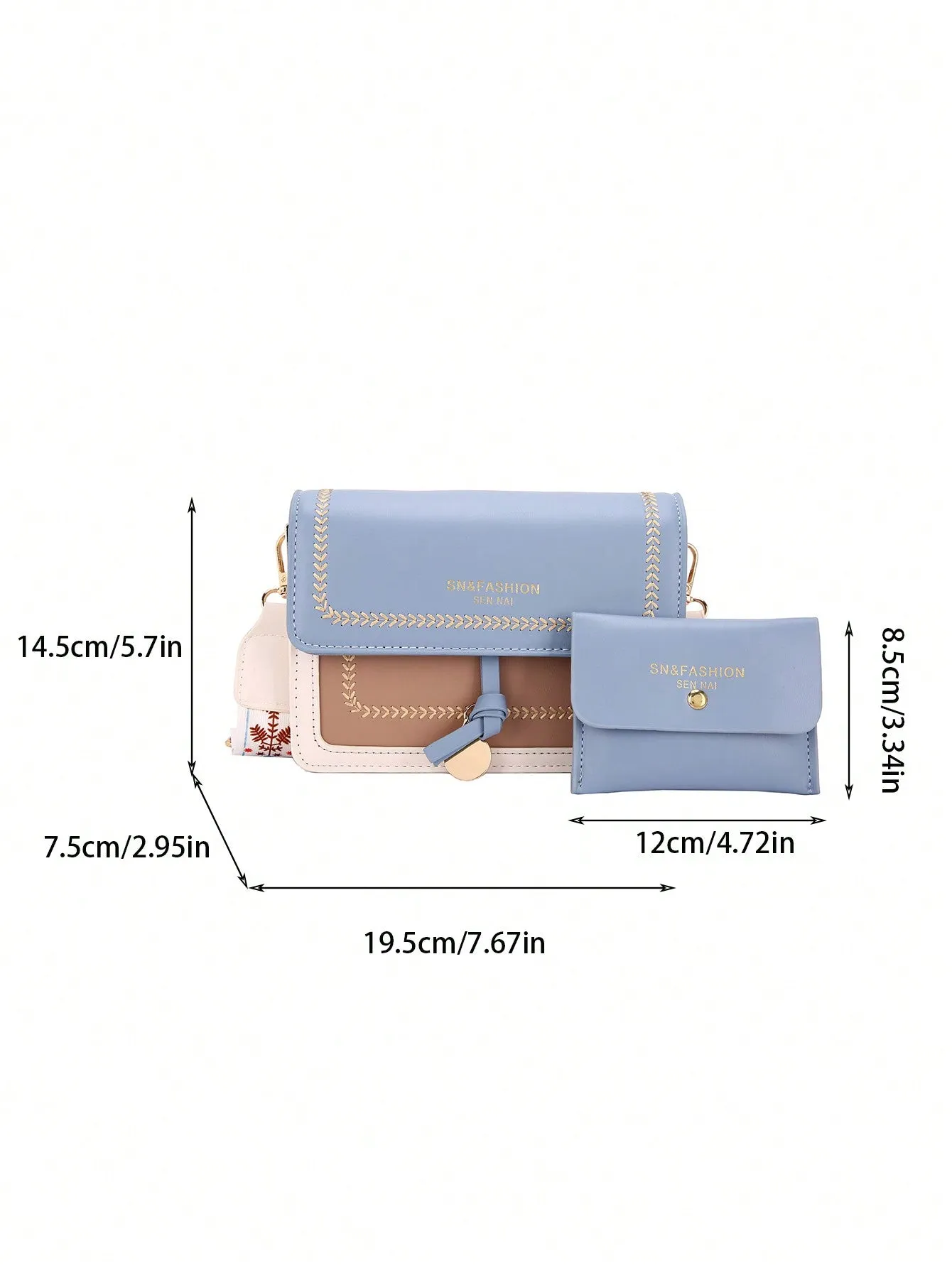 Versatile new crossbody bag
