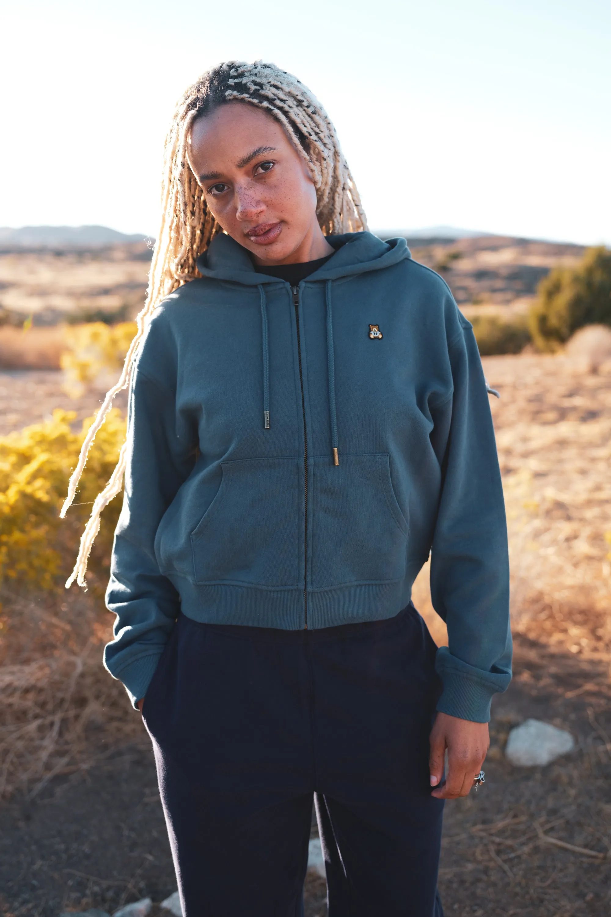 Women's Classic Bear Ear Zip Hoodie Bundle
