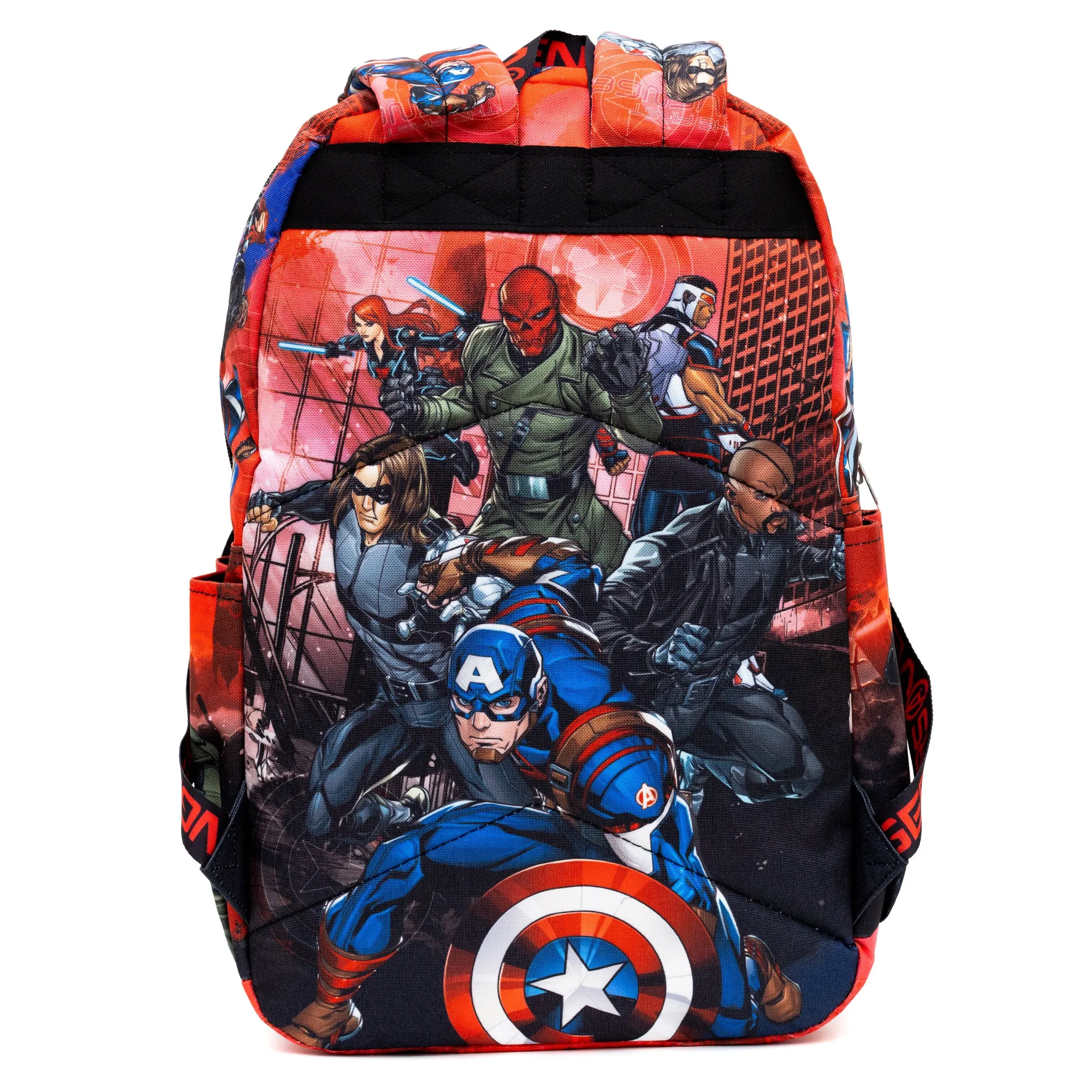 WondaPop Avengers Captain America 17" Full Size Nylon Backpack
